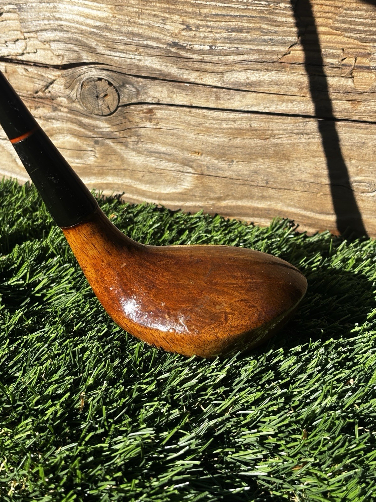 как выглядит Vintage Macgregor 060W 5 Persimmon Wood Registered Original Steel Shaft/Grip фото