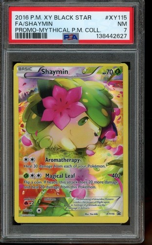 Shaymin graded PSA 7 for sale on eBay