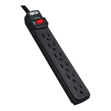 Eaton TLP6B 6OUT SURGE PROTECTOR BLACK 6FT CORD 360 JOULES LED 5-15R 5-15