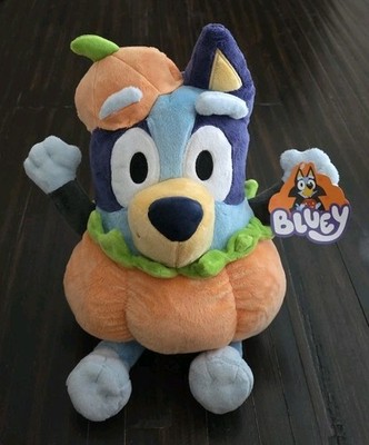 Bluey 12'' Halloween Pumpkin Plush Stuffed Animal Toy Animal Adventure 2025 NWT 