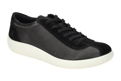 Ecco Schuhe SOFT ZERO MEN`s schwarz Herrenschuhe Sneakers 53775451052 NEU