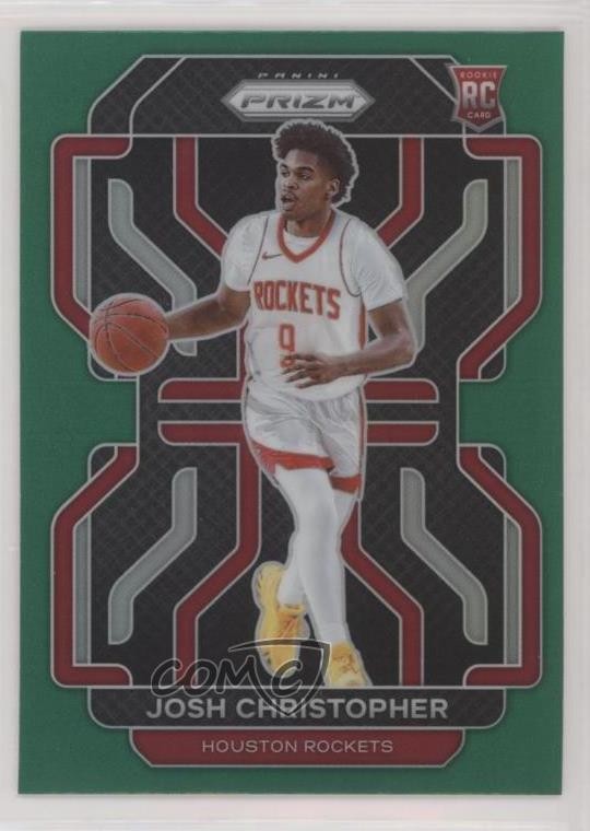 2021-22 Panini Prizm Green Prizm Josh Christopher #324 0c2t