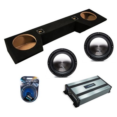 Harmony Audio HA-A102 10'' Subwoofer Fits 19-25 Dodge Ram Quad Cab w/ HA-A800.1