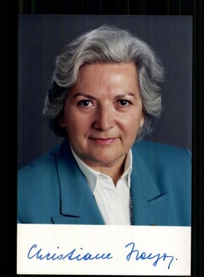 Christiane Herzog First Lady BRD Foto Original Signiert # BC 229885