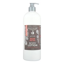 Soothing Touch Rose Petal Body Lotion 32oz Pack of 2 Floral, Hydrating Lotion.