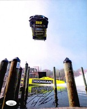 TRAVIS PASTRANA HAND SIGNED 8x10 COLOR PHOTO          INCREDIBLE POSE        JSA