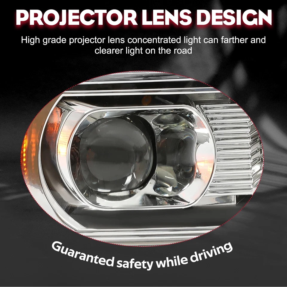 For 2014-2015 GMC Sierra 1500/15-19 2500HD 3500HD Halogen Factory Headlights L+R Foto 3 de 4