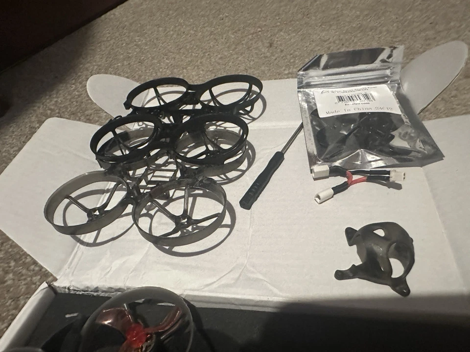 Moblite7 75mm Walksnail Whoop 1S And 2S HD FPV Drone Indoor/Outdoor With Spares - Image 2 of 3
