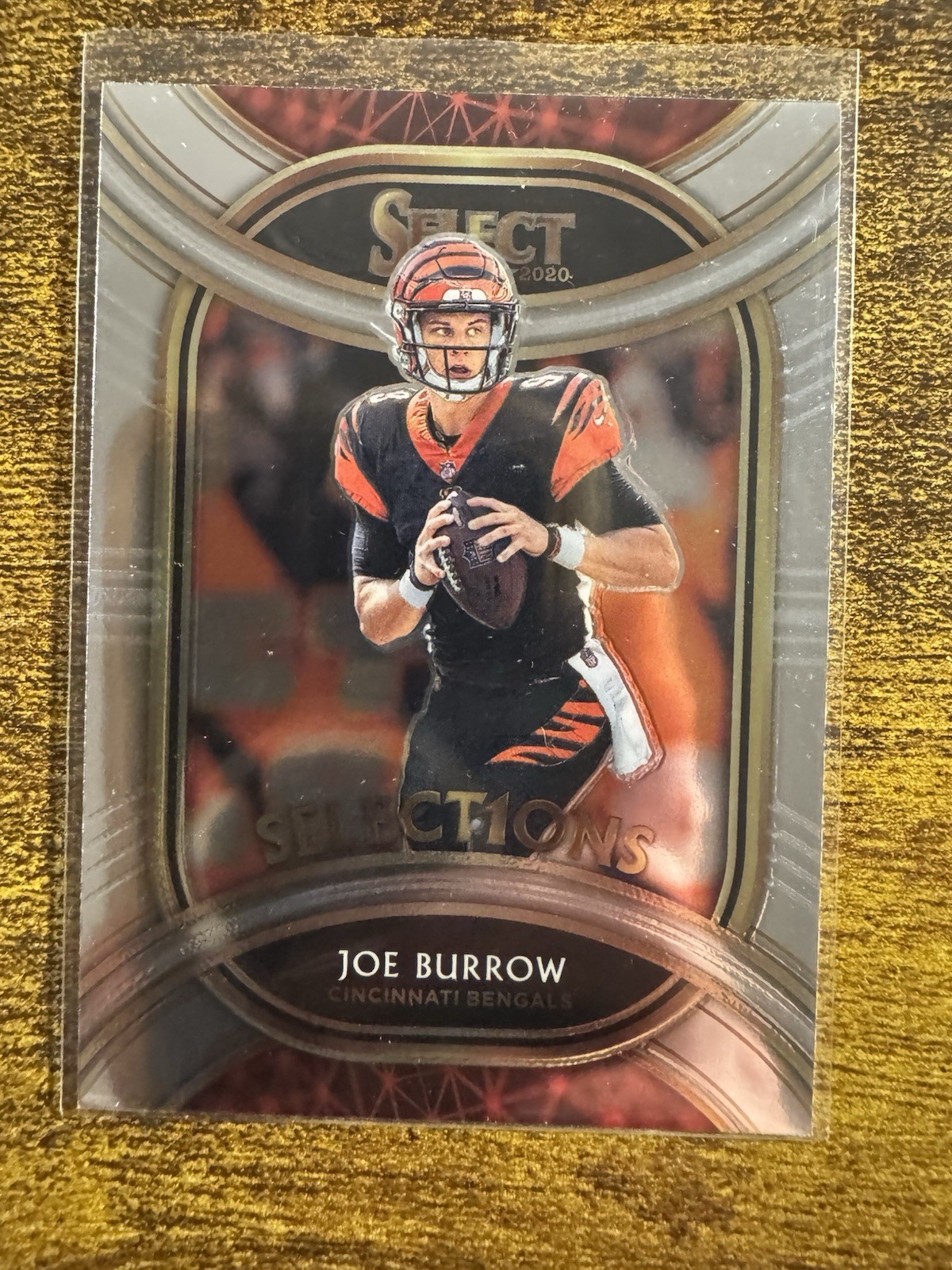 2020 Panini Select - Rookie Selections Joe Burrow #RS-1 (RC) - Bangles