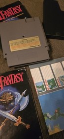Final Fantasy 100% Complete in Box CIB w Maps Nintendo NES 1990 NICE