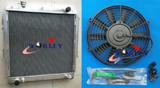 Aluminum Cooling Radiator&FAN for 1995-2004 96 97 Toyota Tacoma 2.4 2.7L 3.4L AT