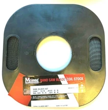 100' x 3/8 x 8R CARBON FLEX-BACK BANDSAW COIL STOCK - USA MK MORSE - BAND SAW