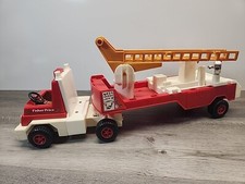 Fisher Price Fire Engine Truck 1978 Number 319 No Firemen Vintage See Pictures