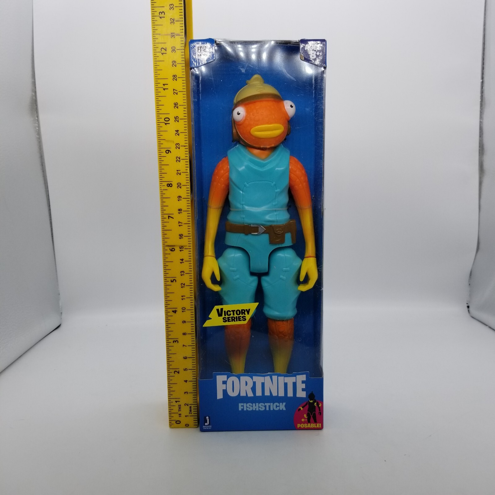 NIB Fortnite Fish Stick Posable Action Figure 12" Victory Series