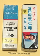 Vintage Sylvania 2 x Projector Lamp CAL CXP NEW READ Bulb