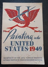 Painting in The United States, 1949 Carnegie Institute  art exhibition catalogue
