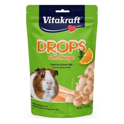 Drops with Orange for Pet Guinea Pigs 5.3 oz