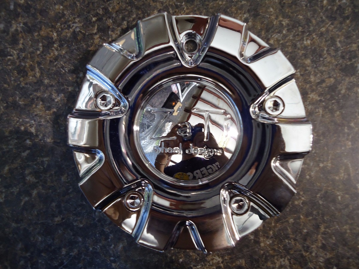 100% ORIGINAL ZATI Wheel CHROME WHEEL Center CAP #661-20 (1EA