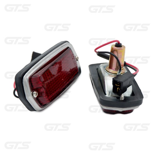 Juego de lámparas marcadoras laterales rojo + ámbar para Nissan Datsun 510 120Y 280Z B210 1968 1973 - Imagen 8 de 10