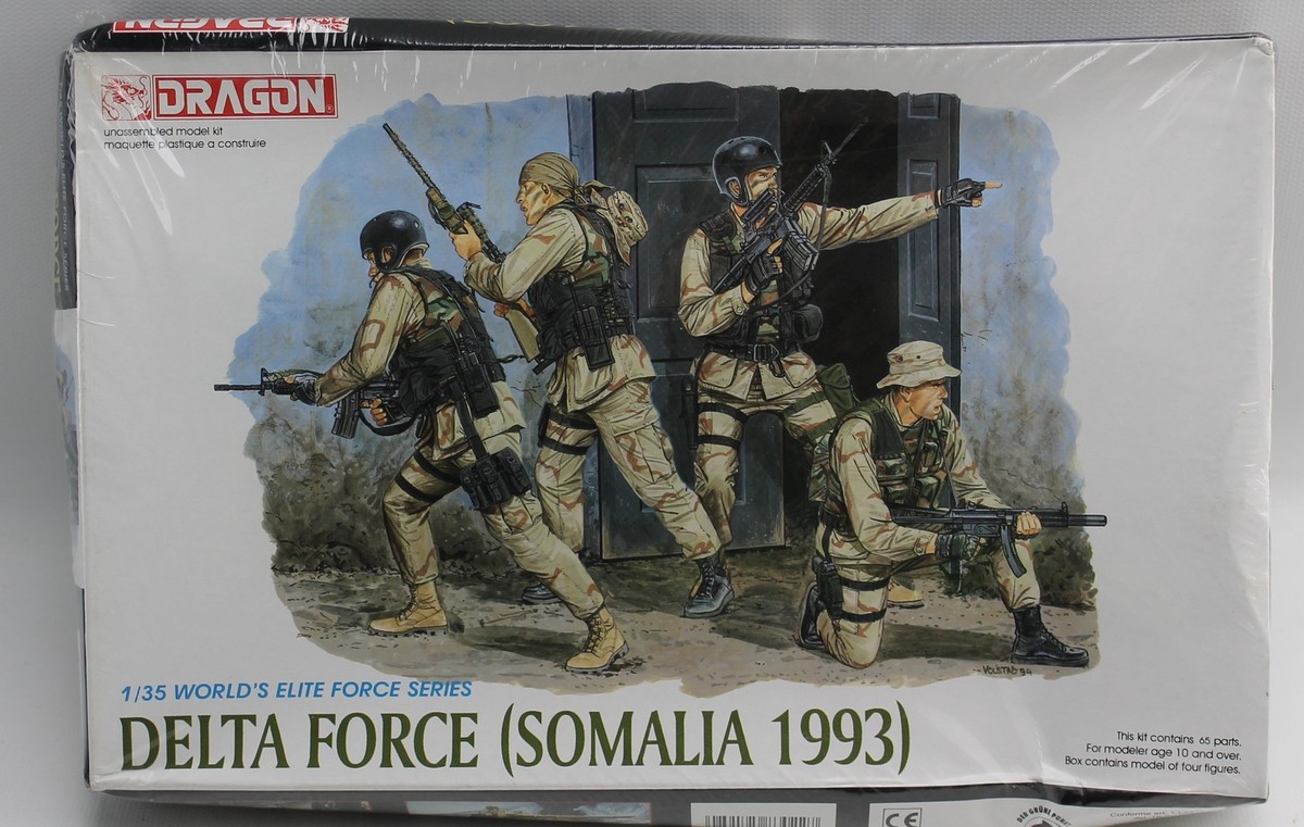 Dragon Delta Force Somalia 1993 1:35 Scale Model Kit | eBay