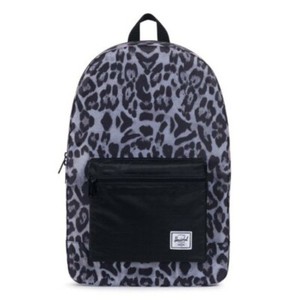leopard herschel backpack