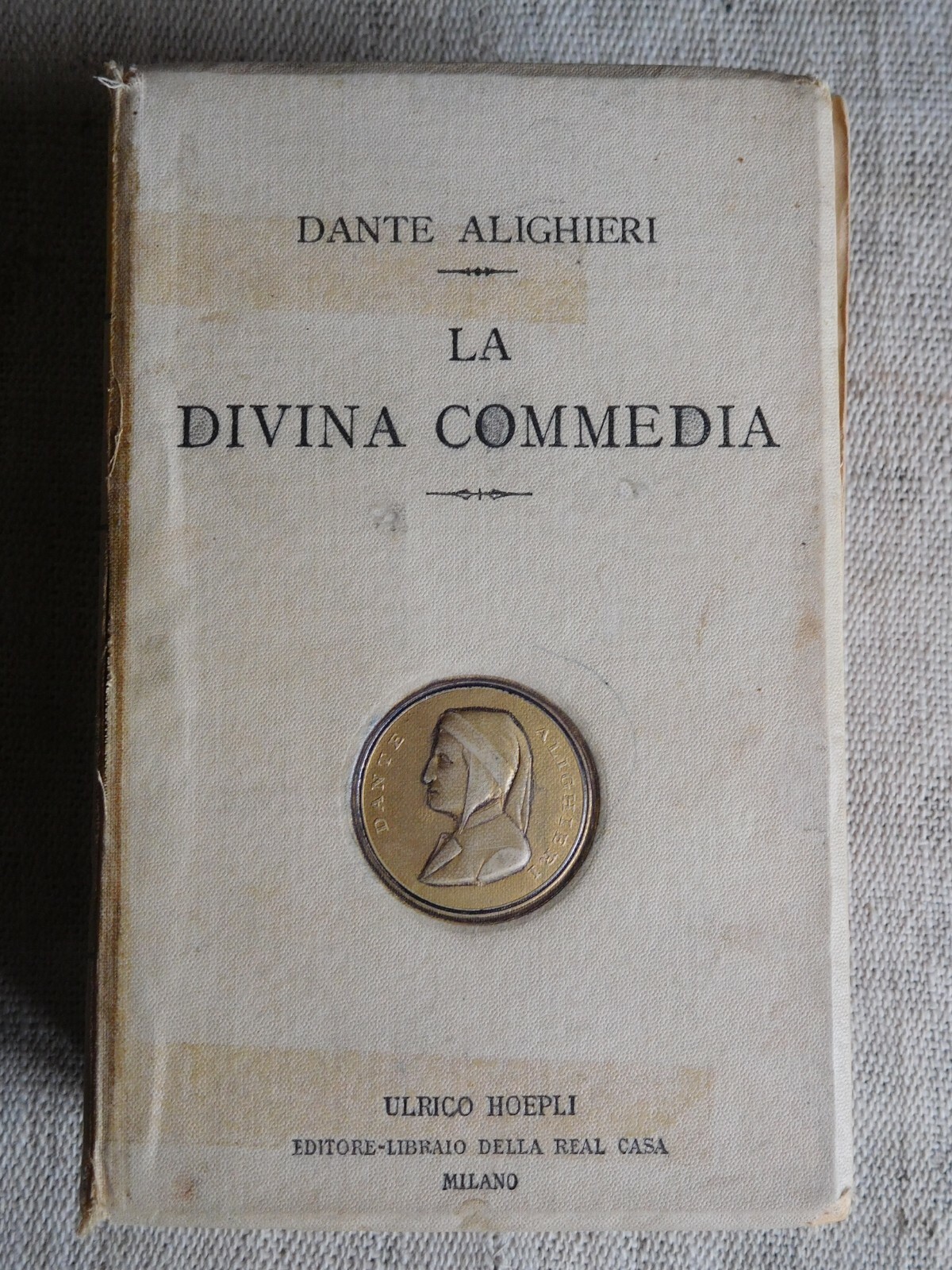 Die göttliche Komödie Alighieri von G. A. Scartazzini - Ulrico Hoepli 1097