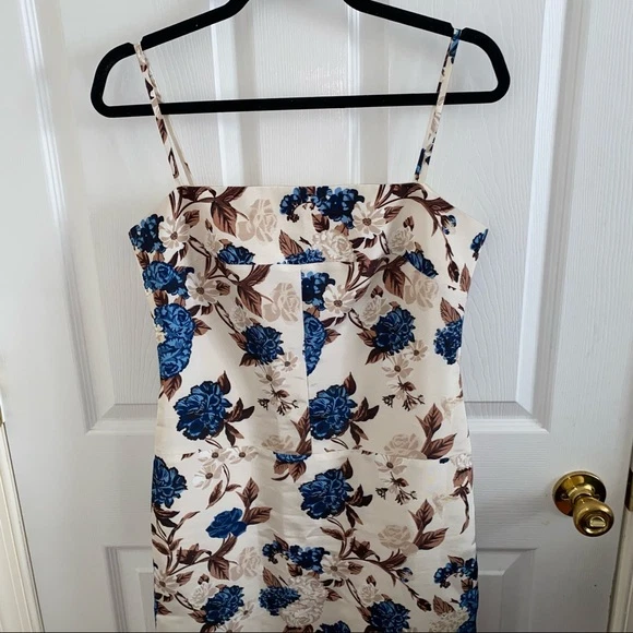 ABITO OTTOMANO OTTOMANO MIDI CON STAMPA FLOREALE TORY BURCH TAGLIA 4