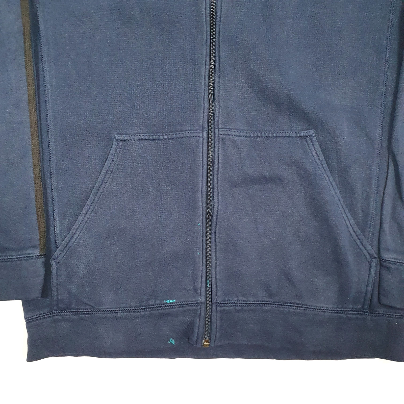 ADIDAS Full Zip Hoodie Cotton  &  Polyester Jumper Sweatshirt Mens M image 4