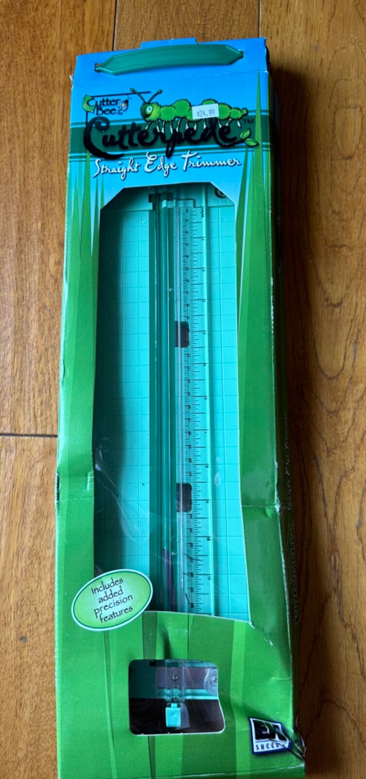 Cutterpede By EK Success Cutter Bee Straight Edge Trimmer BOARD ONLY eBay