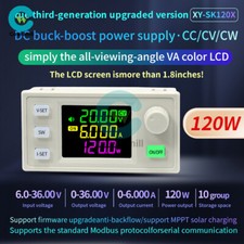 120W DC Adjustable Step Up Down Buck Boost Power Supply Voltage Regulator Module