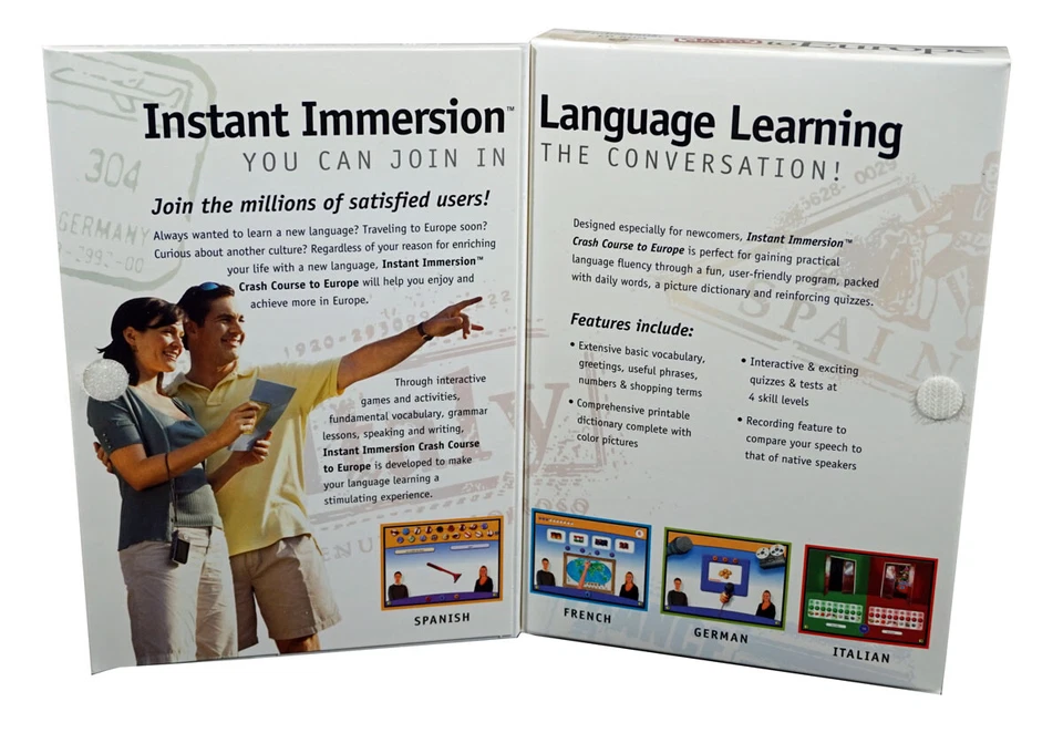 European Travel for Beginners -  Language Learning Software for Spanish French - Image 2 of 3