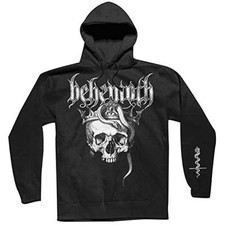 Behemoth Skull Satanic Black Death Metal Pullover Hoodie Sweatshirt 10087341