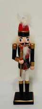 Nutcracker Uniform Christmas 10" Greenbrier International Figurine Blue Red