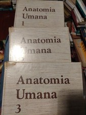 Anatomia Umana Volumi  1-2-3, Balboni (Edi Ermes) 1976 1977 sottolineato