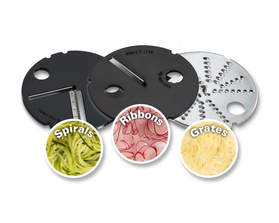 Espiralizador Hamilton Beach, cortador de verduras motorizado de 2 velocidades ¡Ideal para Pascua! Foto 2 de 4