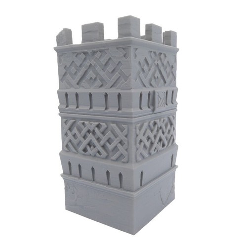 Fantasy AoS Zwergturm Warhammer D&D 3D gedruckte Landschaft Tischplatte Gelände LOTR - Bild 4 von 5