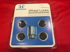 GENUINE HONDA ACCORD CIVIC ACURA BLACK EXPOSED WHEEL LUG NUT LOCK SET MCGARD