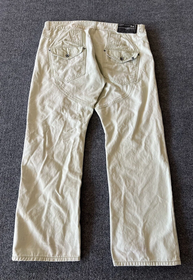 Jeans Rocawear De Colección R+ Calce Clásico Verde Lima 43x35 Hip Hop Y2K Foto 2 de 4