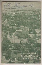 American Shakespeare Festival   Playbill  1966  Jerome Kilty, Nancy Marchand