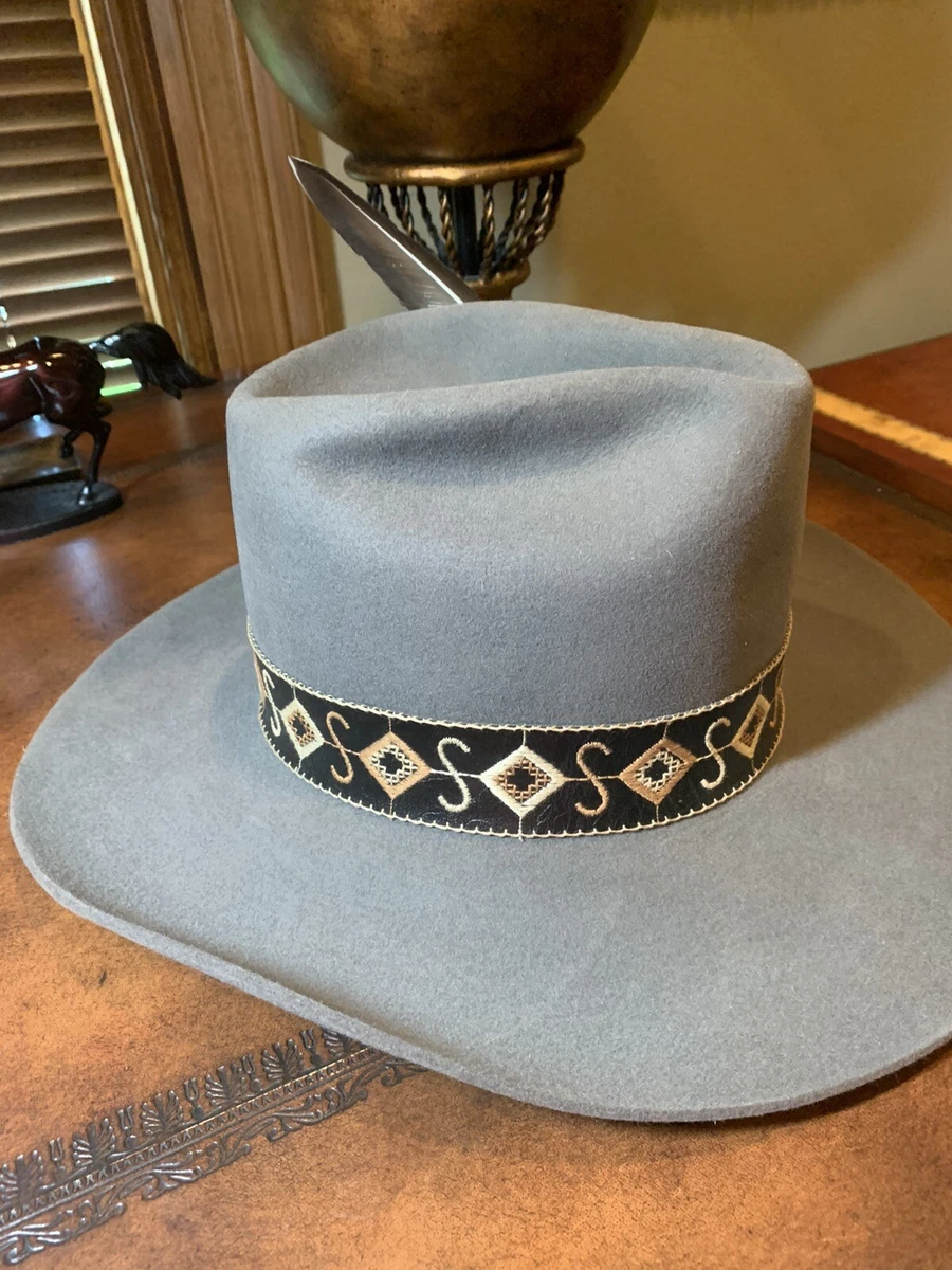 RainFlowwer Hat Band for Womens Cowboy Hat, Hand Made Replacement Hat Belt  for Men Silver Circle at  Women's Clothing store