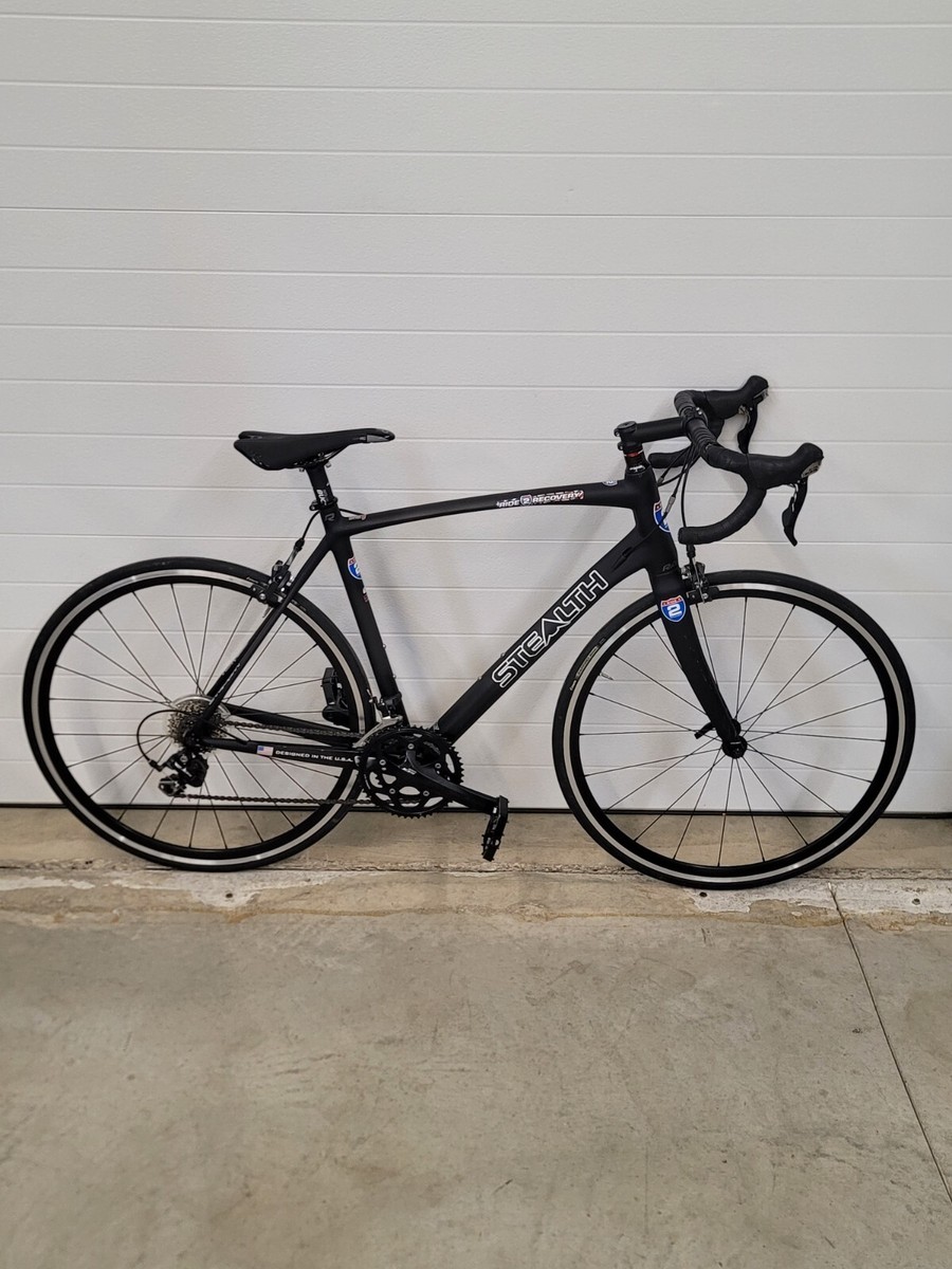 Raleigh Stealth Road Bike Bicycle Carbon Fiber 56cm Ride 2 