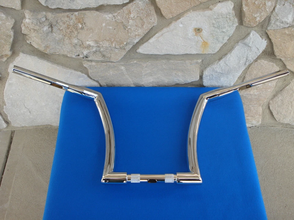 MANILLAR HARLEY MONSTER FAT APE MONSTER ADN CROMADO 14" 1-1/2" Foto 2 de 3