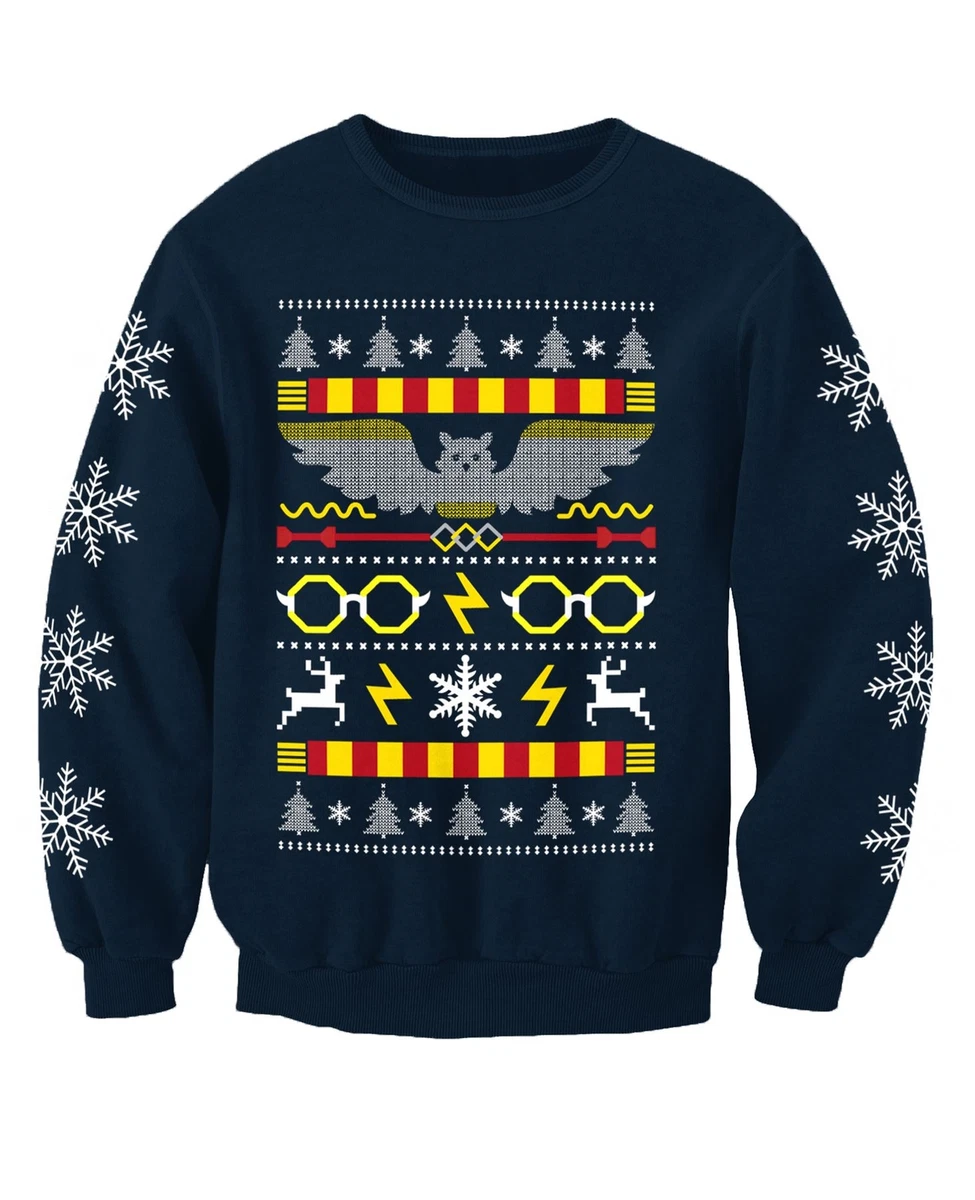 Childrens harry potter christmas jumper sale