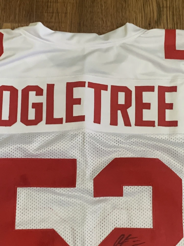 Alec Ogletree Signed Autographed Pro Style NY Giants Jersey JSA COA Red White - Image 4 of 4