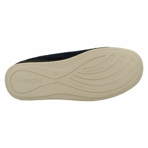 Pantuflas de gancho y correa de bucle para damas almohadillas ajuste ancho EE - Imagen 18 de 98