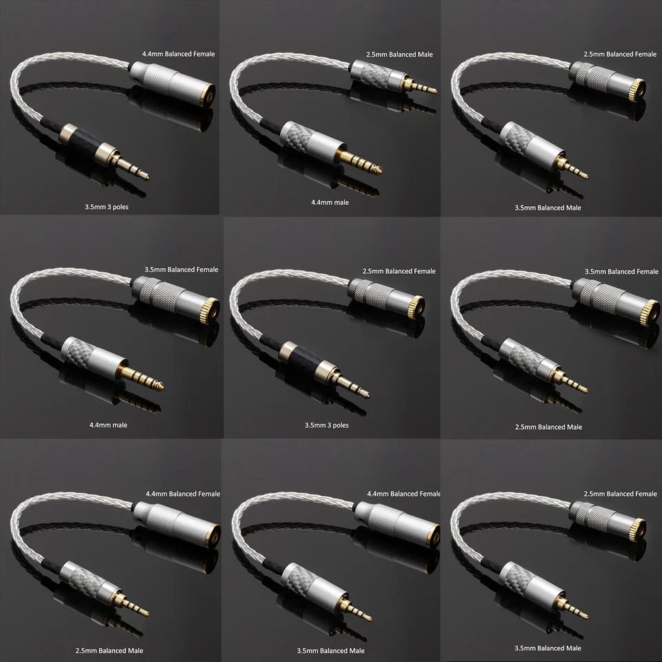 OCC HiFi Wire Silver Plated  Headphone Cable for Guitar Headphone Amp to Cabinet - Image 2 of 4