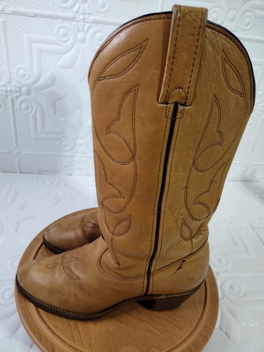 Vintage Bermans All Leather Women's Western/ Cowgirl Boots Size 7B - Picture 15 of 24