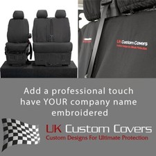 Mercedes Sprinter Van Front Seat Covers Inc Embroidery (2010-2018) 132 Bem