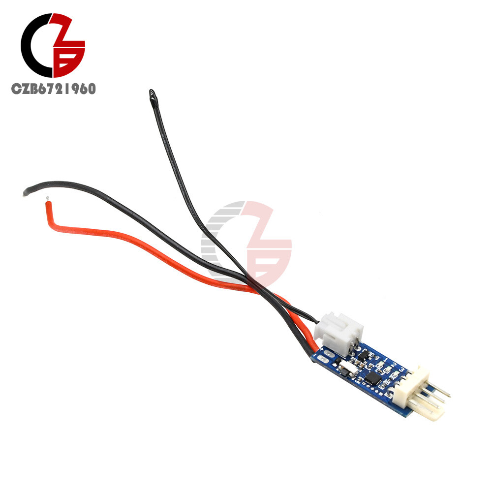 2pcs DC12V PWM Fan Controller - 4-Wire Temperature Control Module With Thermistor