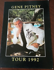 Gene Pitney 1992 Programme SIgned